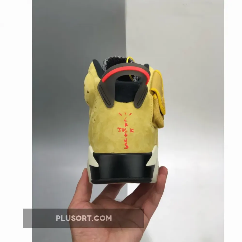 Travis Scott x Air Jordan 6 “Yellow”