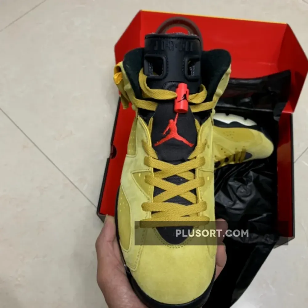 Travis Scott x Air Jordan 6 “Yellow”