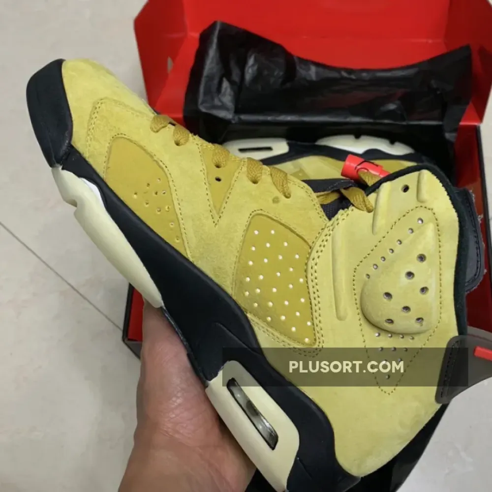 Travis Scott x Air Jordan 6 “Yellow”