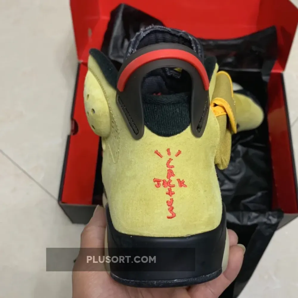 Travis Scott x Air Jordan 6 “Yellow”