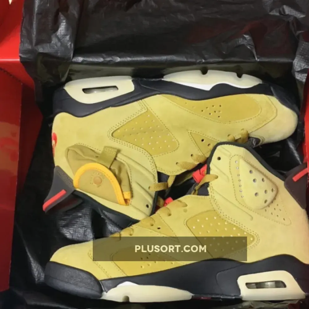 Travis Scott x Air Jordan 6 “Yellow”