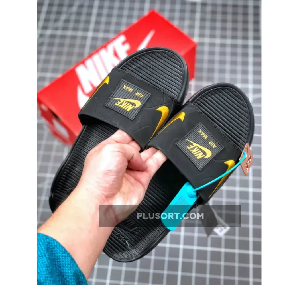 Nike Air Max 90 Slide Black Gold
