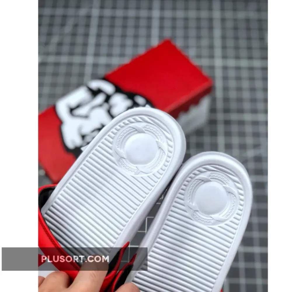 KFC x SANDALBOYZ Court Slides Red White