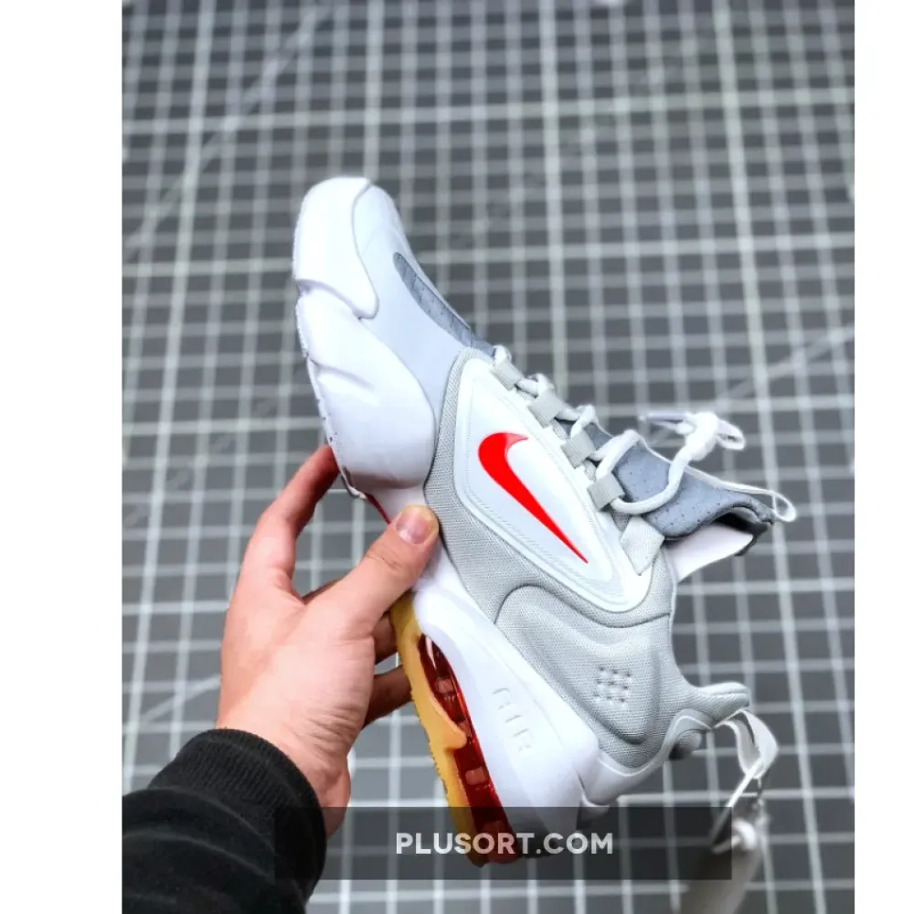 Nike Air Max Alpha Savage White/Wolf Grey-Red AT3378-030