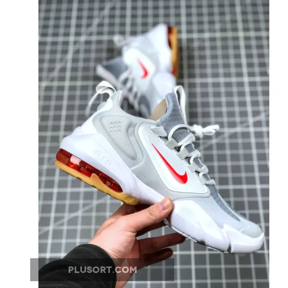 Nike Air Max Alpha Savage White/Wolf Grey-Red AT3378-030