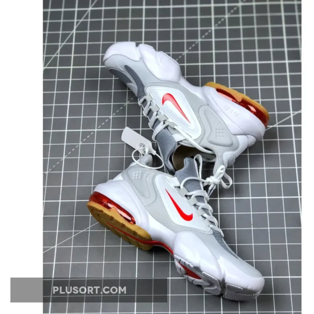 Nike Air Max Alpha Savage White/Wolf Grey-Red AT3378-030