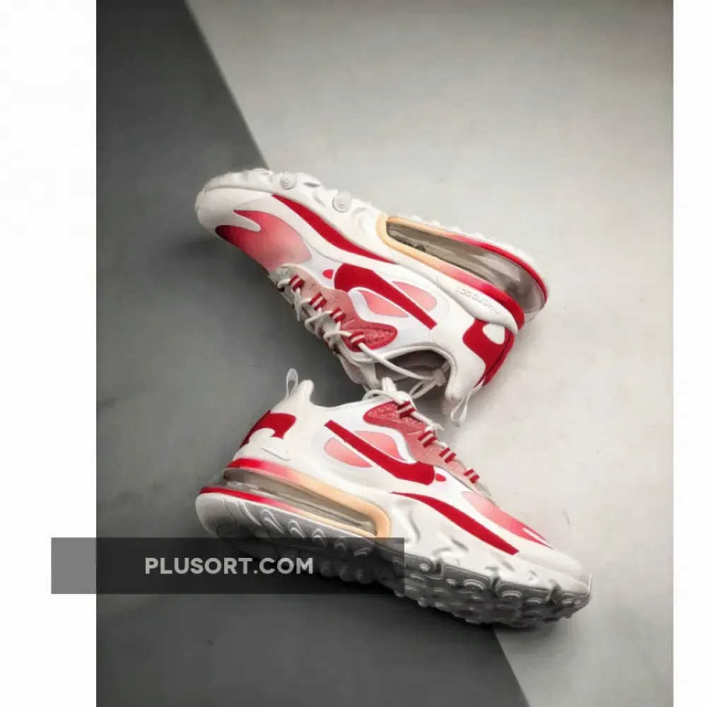 Nike Air Max 270 React “Bubble Wrap” Red Gradients AV3387-100
