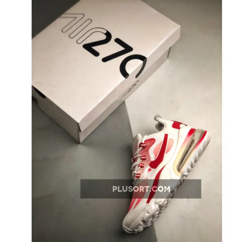 Nike Air Max 270 React “Bubble Wrap” Red Gradients AV3387-100