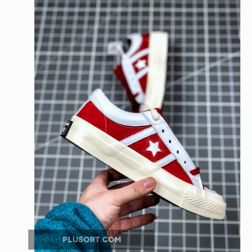 Converse Collegiate Suede One Star Academy Rumba Red/White/Egret 167135C