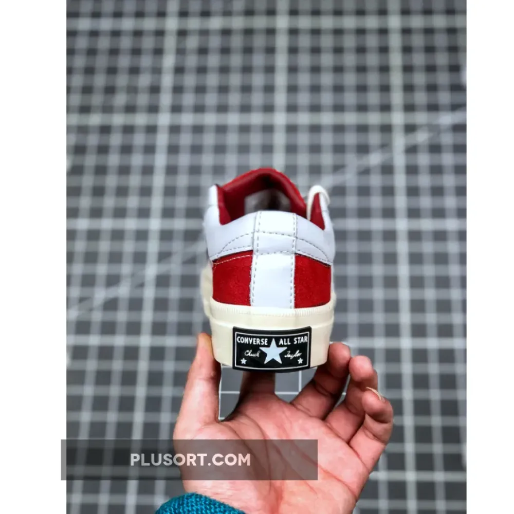 Converse Collegiate Suede One Star Academy Rumba Red/White/Egret 167135C