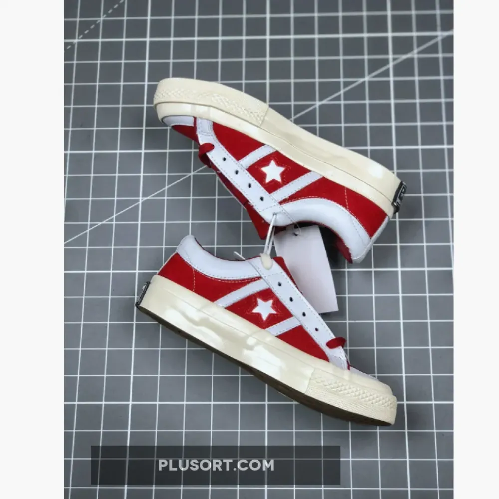 Converse Collegiate Suede One Star Academy Rumba Red/White/Egret 167135C