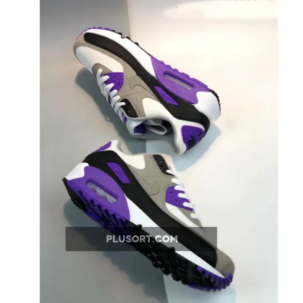 Nike Air Max 90 White/Concord-Grey-Black CD0490-103