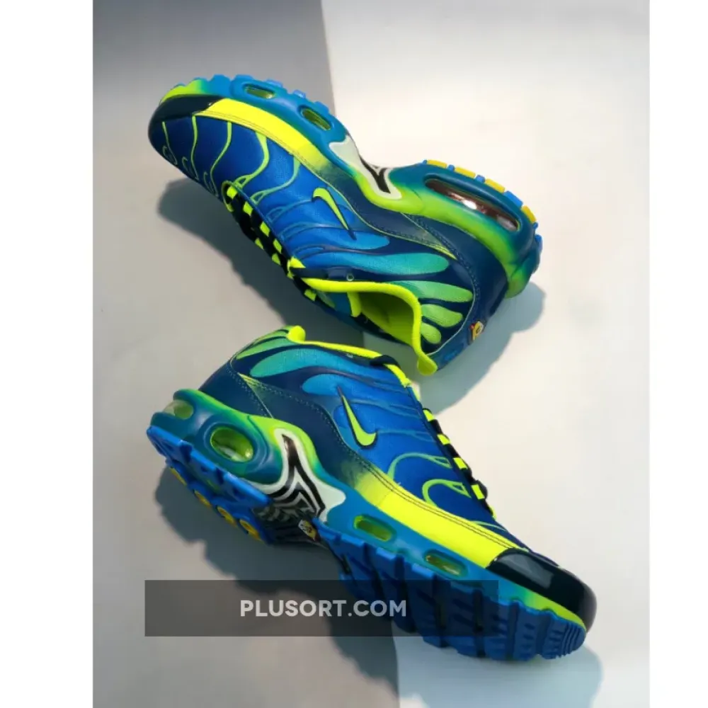 Nike Air Max Plus ‘Gradient’ Fade Blue Hero Volt CT0962-401