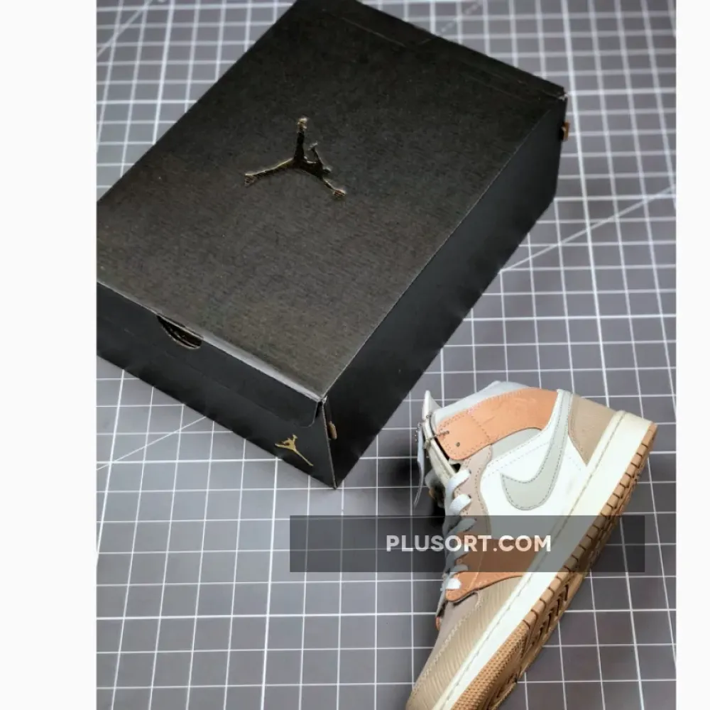 Air Jordan 1 Mid “Milan” Sail/Light Bone-String-Shimmer CV3044-100