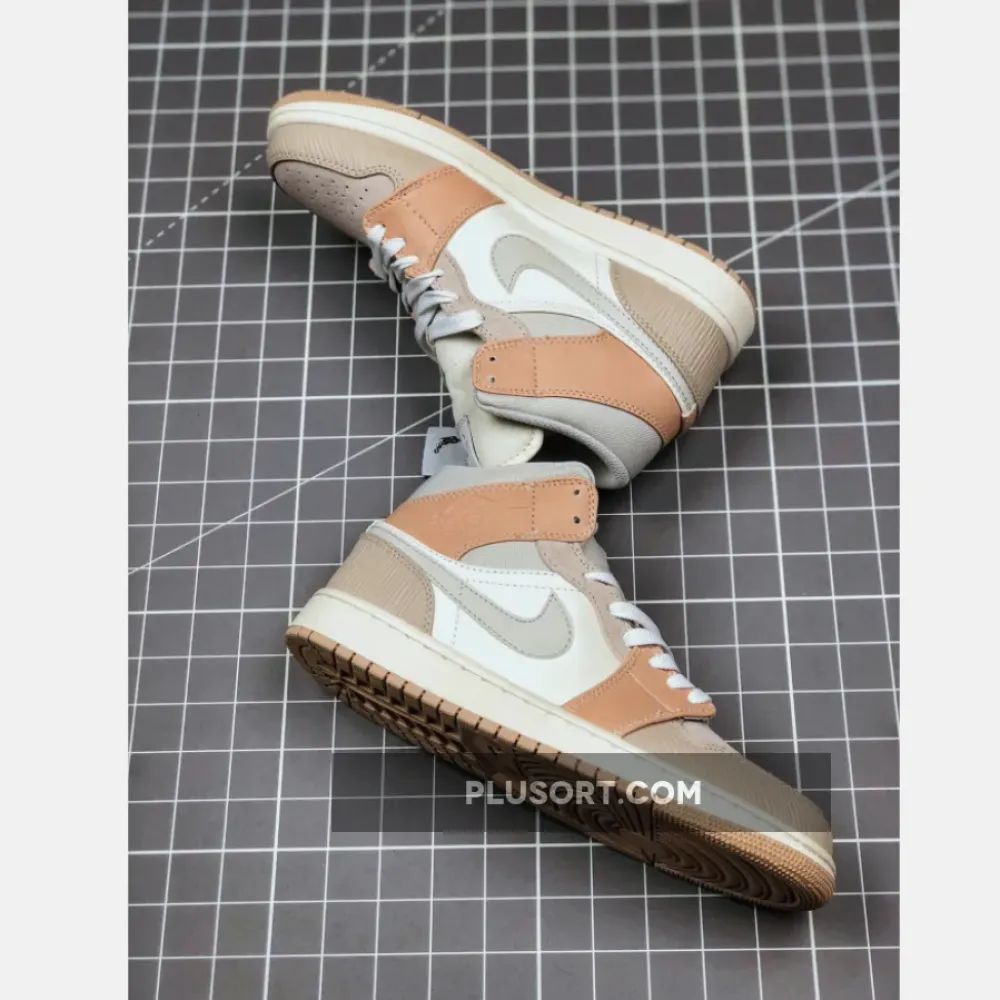 Air Jordan 1 Mid “Milan” Sail/Light Bone-String-Shimmer CV3044-100