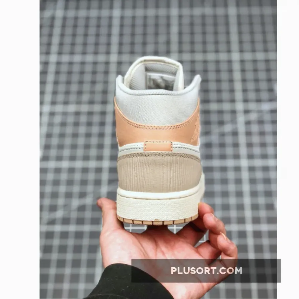 Air Jordan 1 Mid “Milan” Sail/Light Bone-String-Shimmer CV3044-100