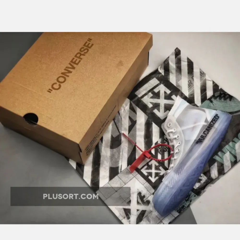 Off Wt x Converse Chuck 70 Clear/White