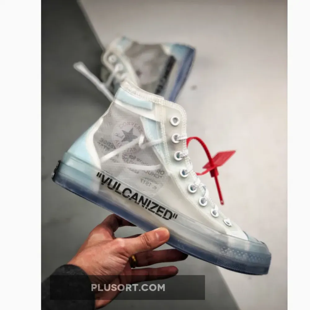 Off Wt x Converse Chuck 70 Clear/White