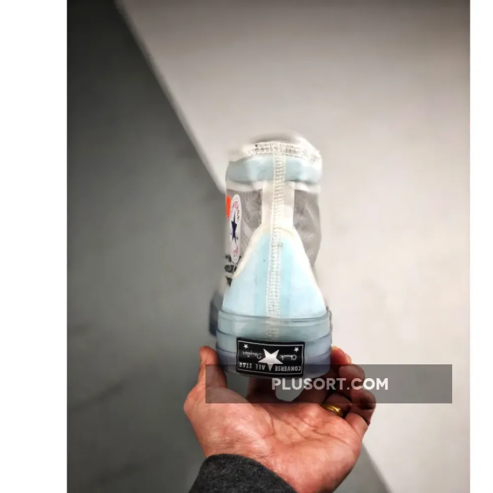 Off Wt x Converse Chuck 70 Clear/White