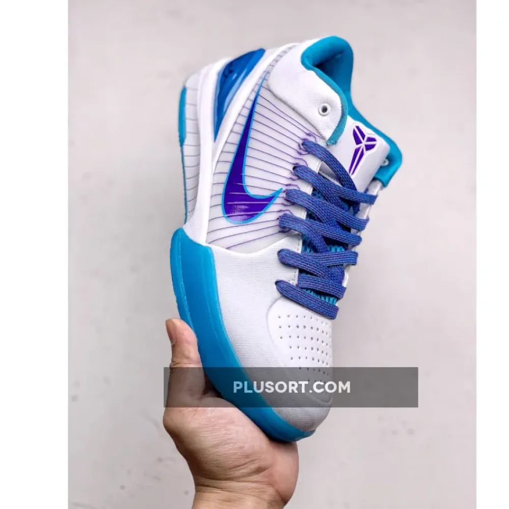 Nike Zoom Kobe 4 Protro “Draft Day” White/Orion Blue-Varsity Purple AV6339-100