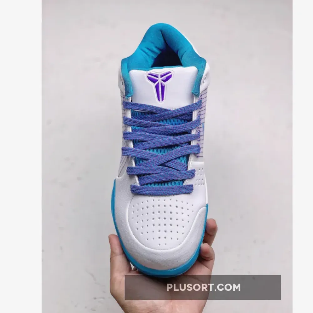 Nike Zoom Kobe 4 Protro “Draft Day” White/Orion Blue-Varsity Purple AV6339-100
