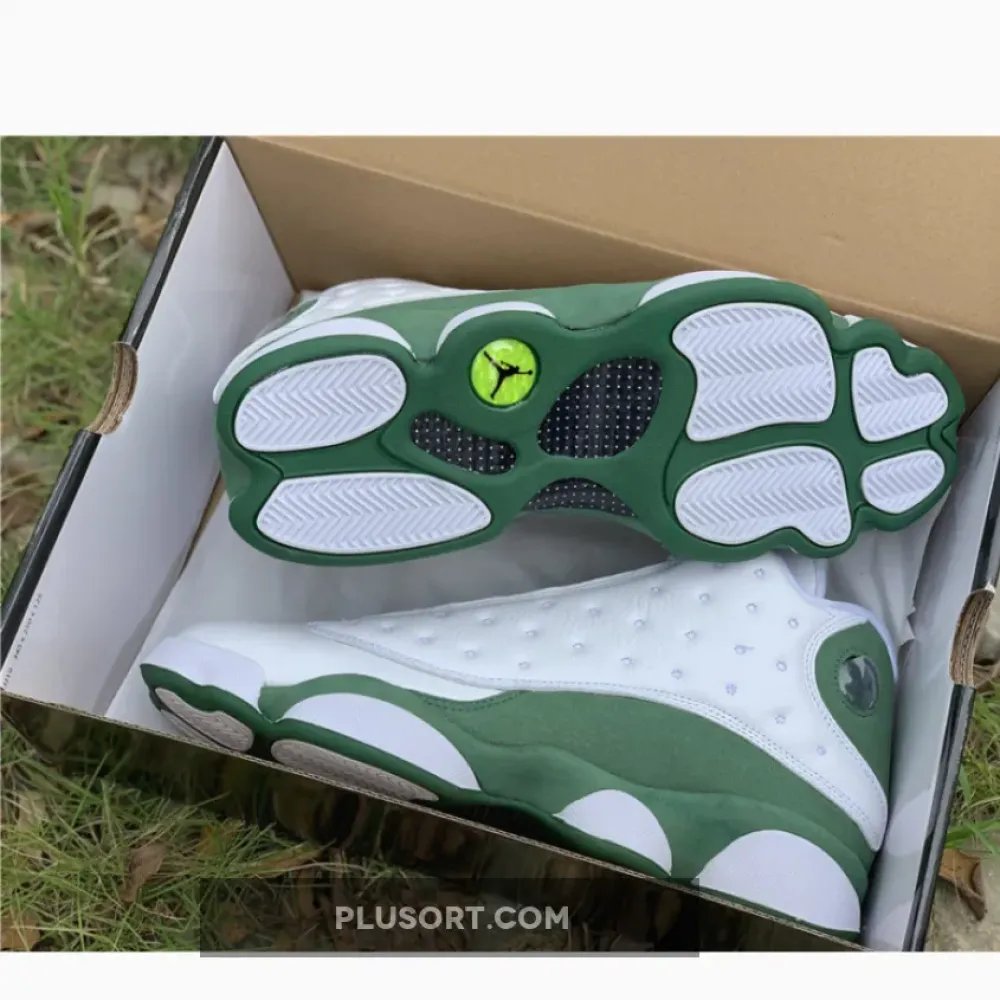 Air Jordan 13 Retro Ray Allen PE White Green 414571-125