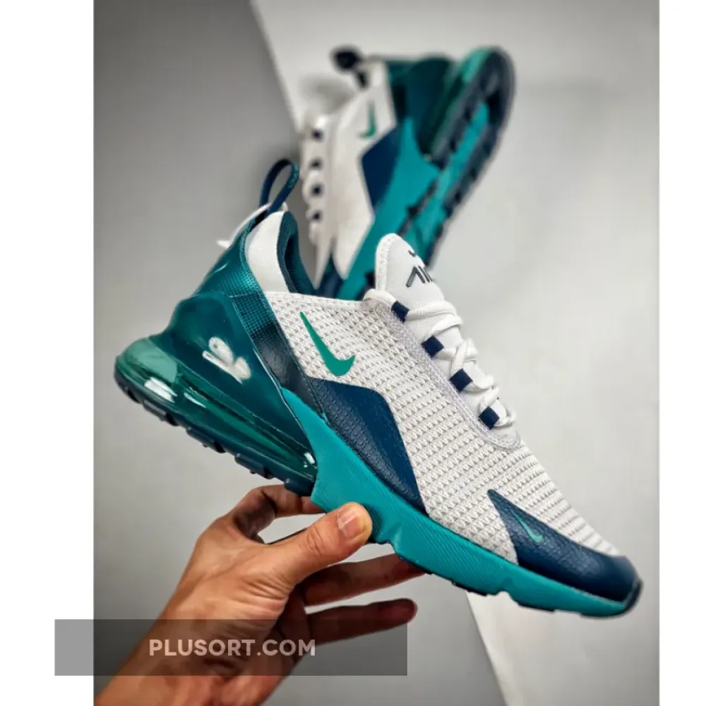 Nike Air Max 270 White/Spirit Teal-Nightshade  AQ9164-102