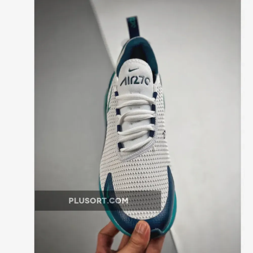 Nike Air Max 270 White/Spirit Teal-Nightshade  AQ9164-102