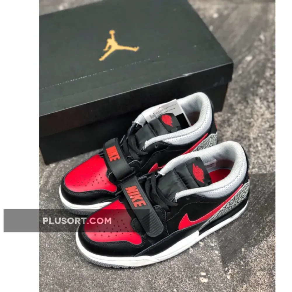 Jordan Legacy 312 Low “Bred Cement”  CD7069-006