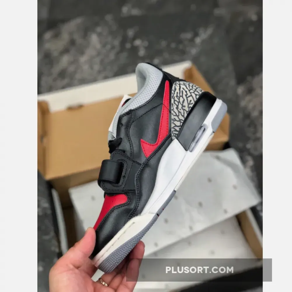 Jordan Legacy 312 Low “Bred Cement”  CD7069-006