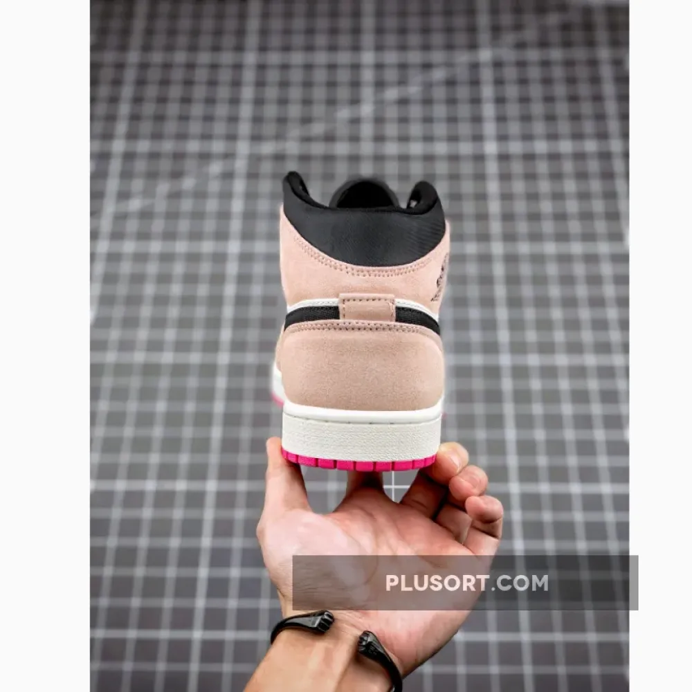 Air Jordan 1 Mid SE Crimson Tint/Hyper Pink 852542-801