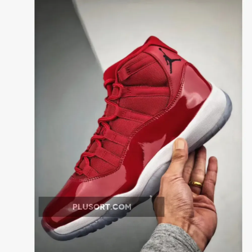 Air Jordan 11 “Win Like 96” Gym Red/White-Black 378037-623