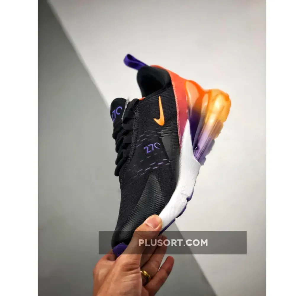 Nike Air Max 270 ‘Phoenix Suns’ Black Purple  CN7077-081
