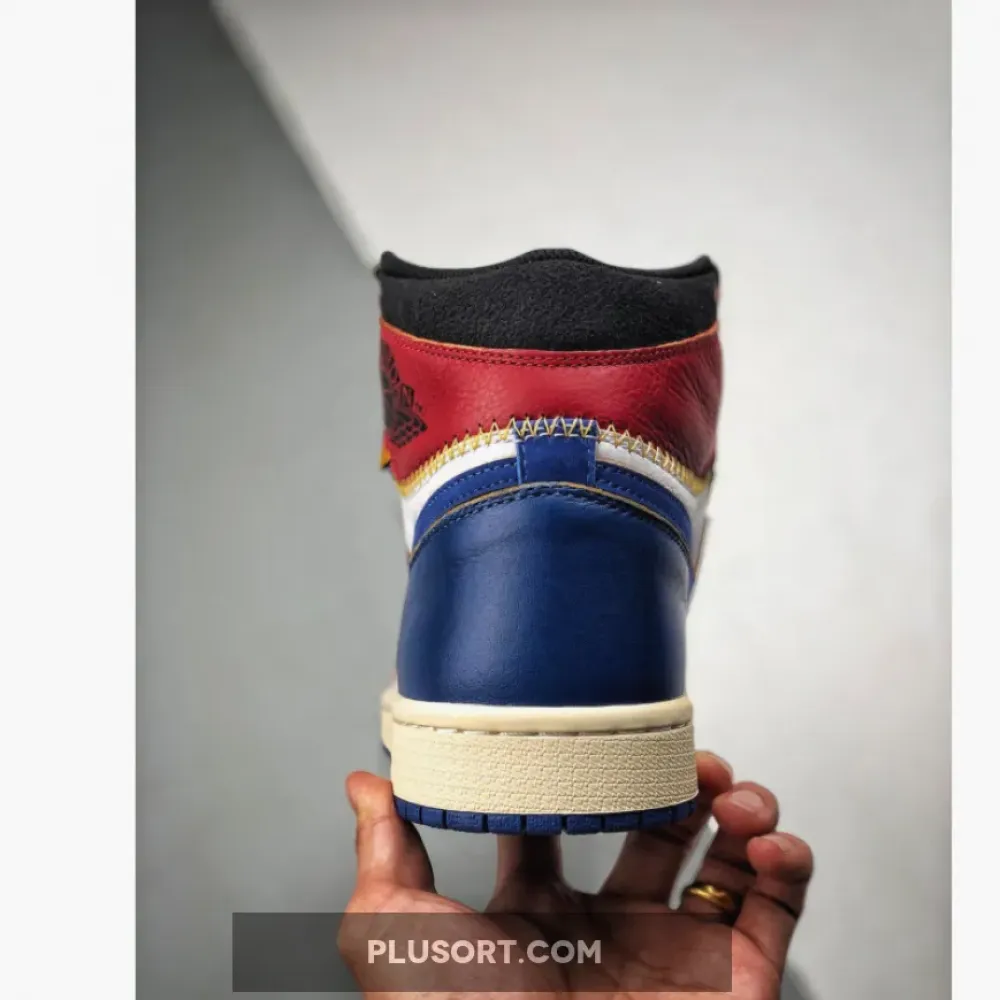 Union x Air Jordan 1 Retro High OG NRG White/Storm Blue-Varsity Red BV1300-146