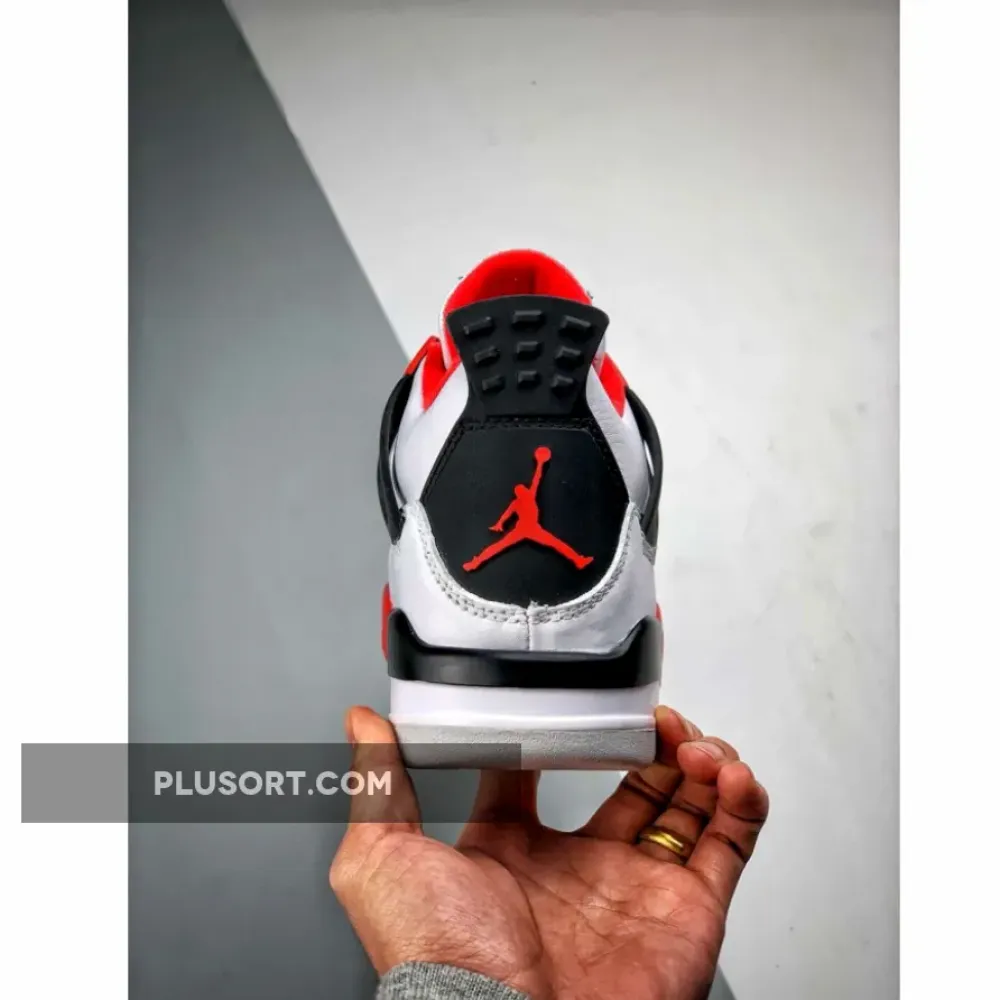 Air Jordan 4 Retro “Fire Red” White/Varsity Red-Black  308497-110