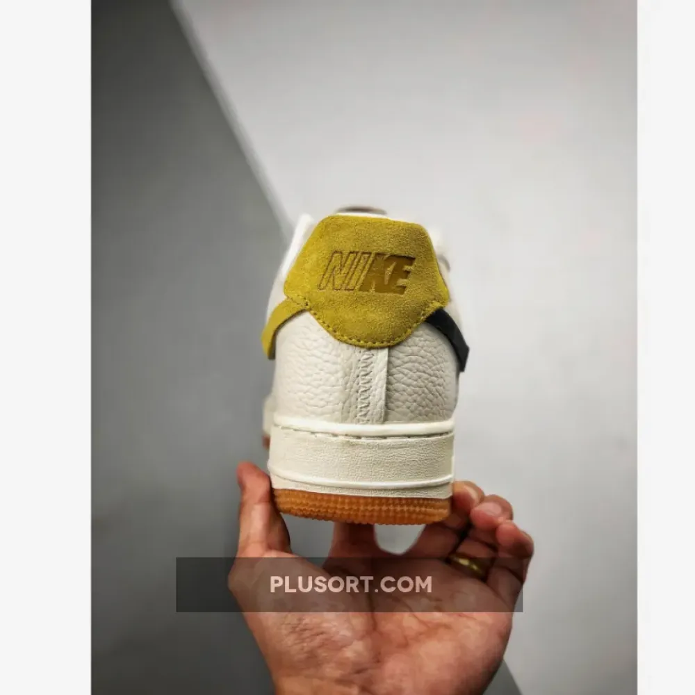 Nike Air Force 1 ‘Vandalized’ Sail/Black-Chrome Yellow-White BV0740-101