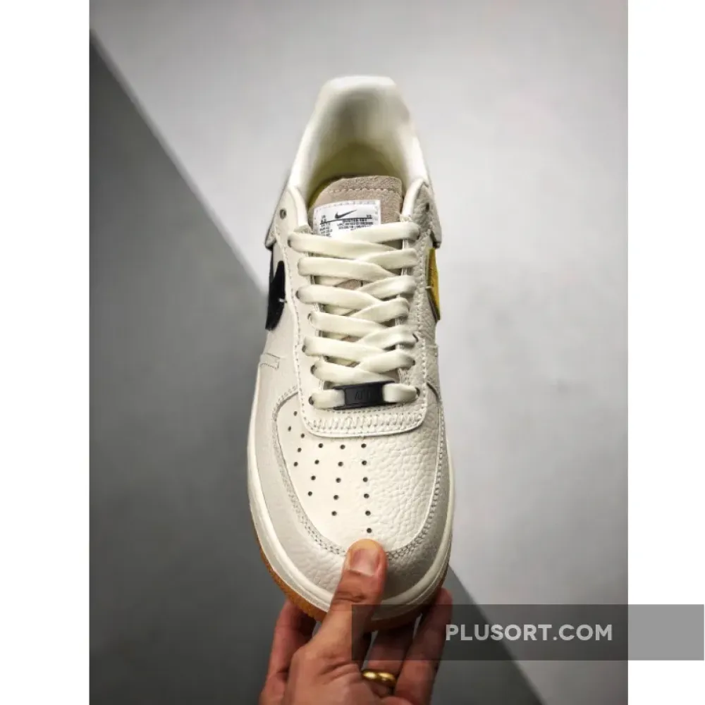 Nike Air Force 1 ‘Vandalized’ Sail/Black-Chrome Yellow-White BV0740-101