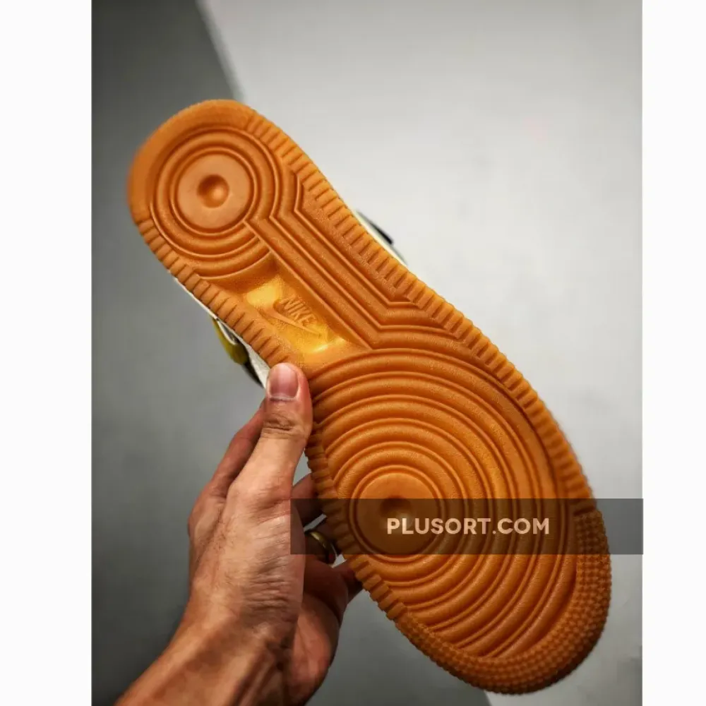 Nike Air Force 1 ‘Vandalized’ Sail/Black-Chrome Yellow-White BV0740-101