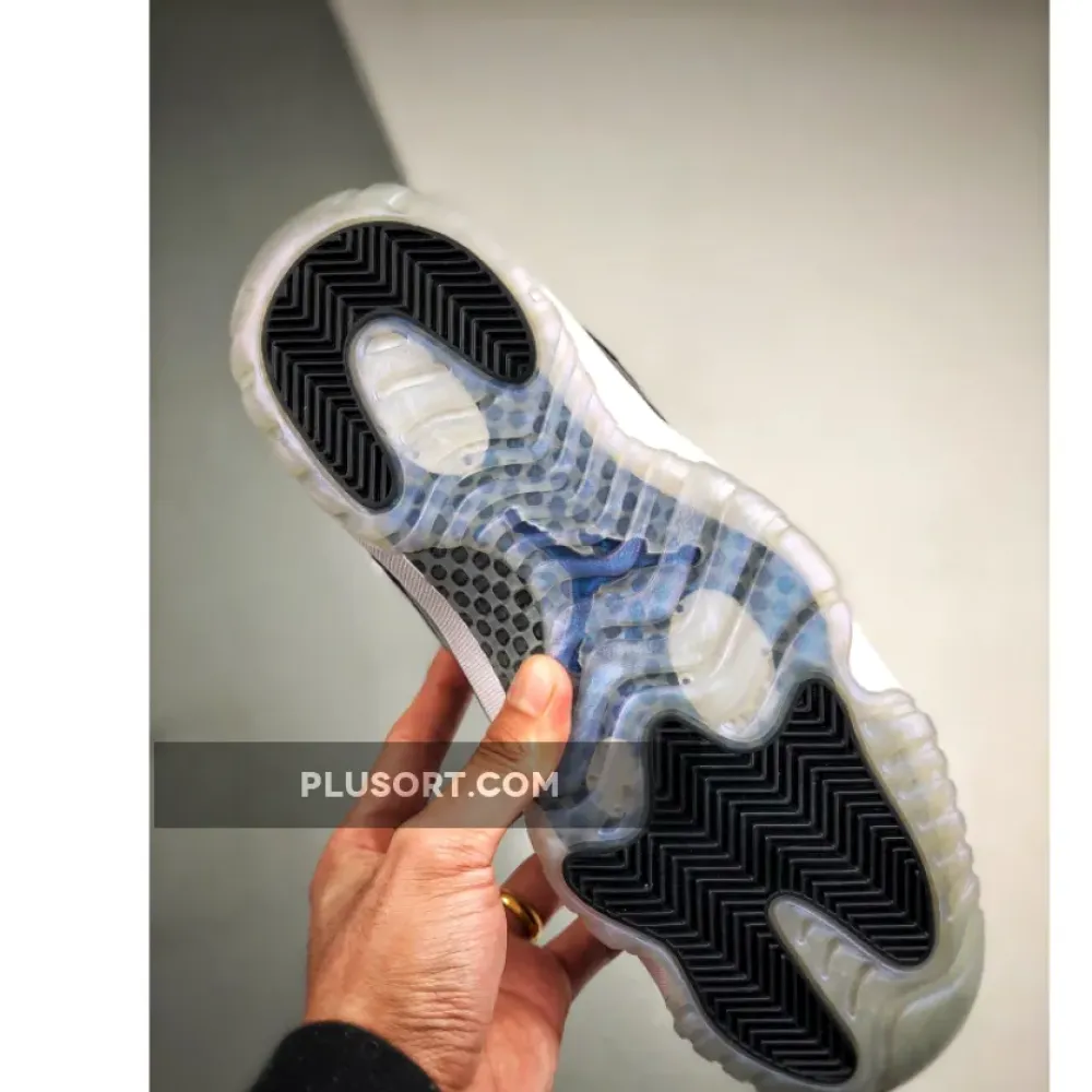 Air Jordan 11 Low “Easter” White/Emerald Rise-Black  528895-145