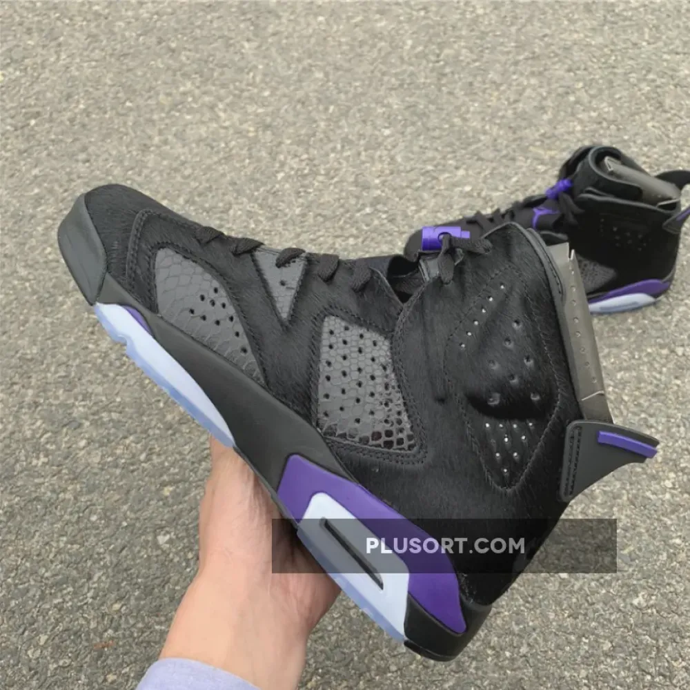 Social Status x Air Jordan 6 Black/Dark Concord AR2257-005