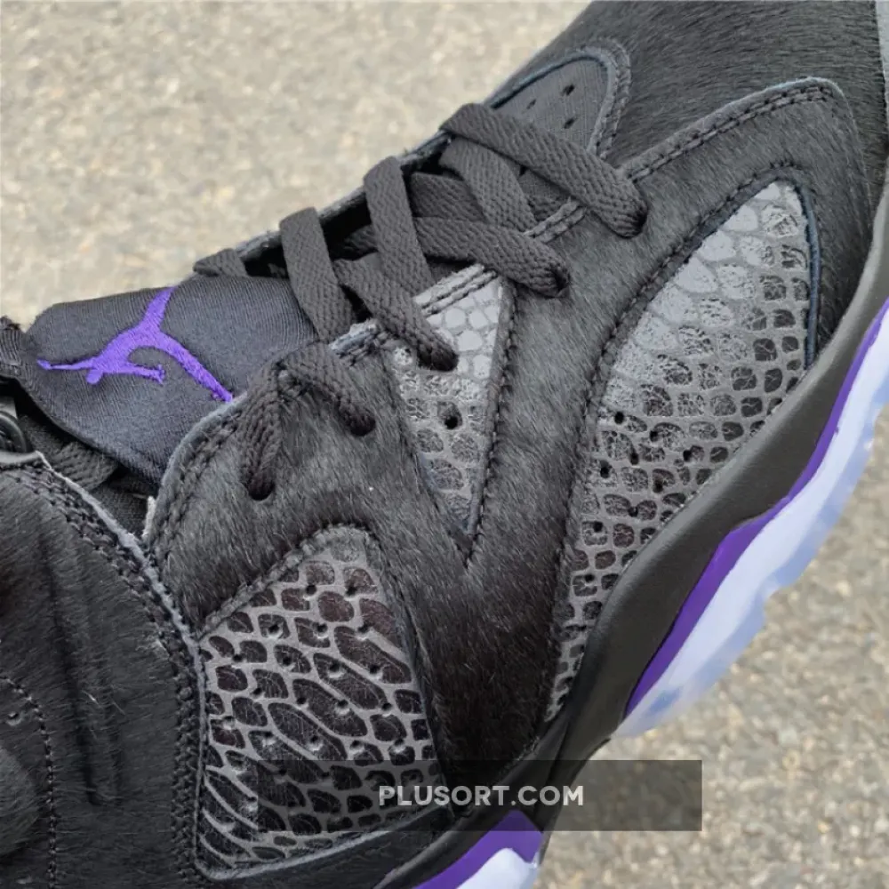 Social Status x Air Jordan 6 Black/Dark Concord AR2257-005