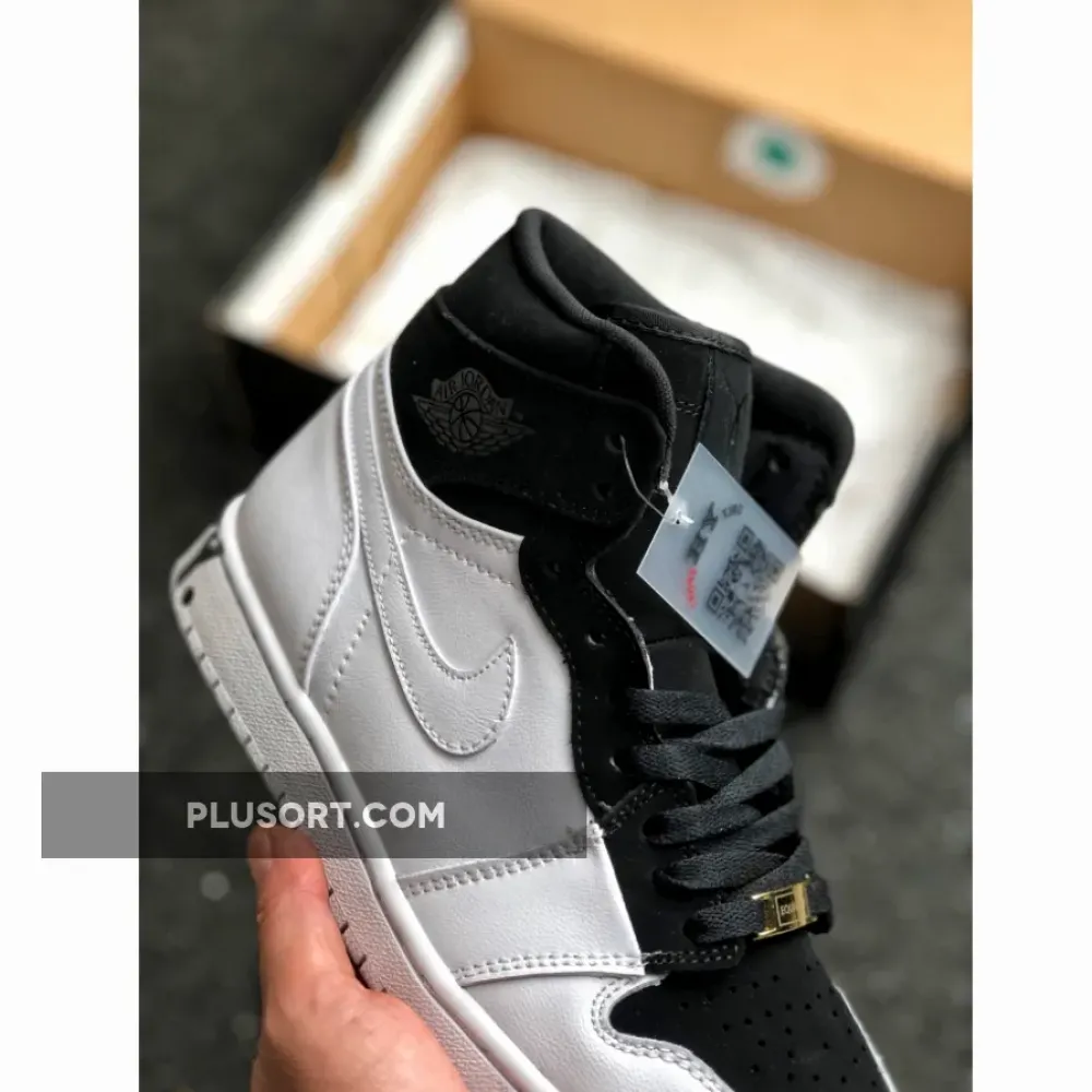 Air Jordan 1 Retro High “Equality” Black/White-Metallic Gold AQ7474-001