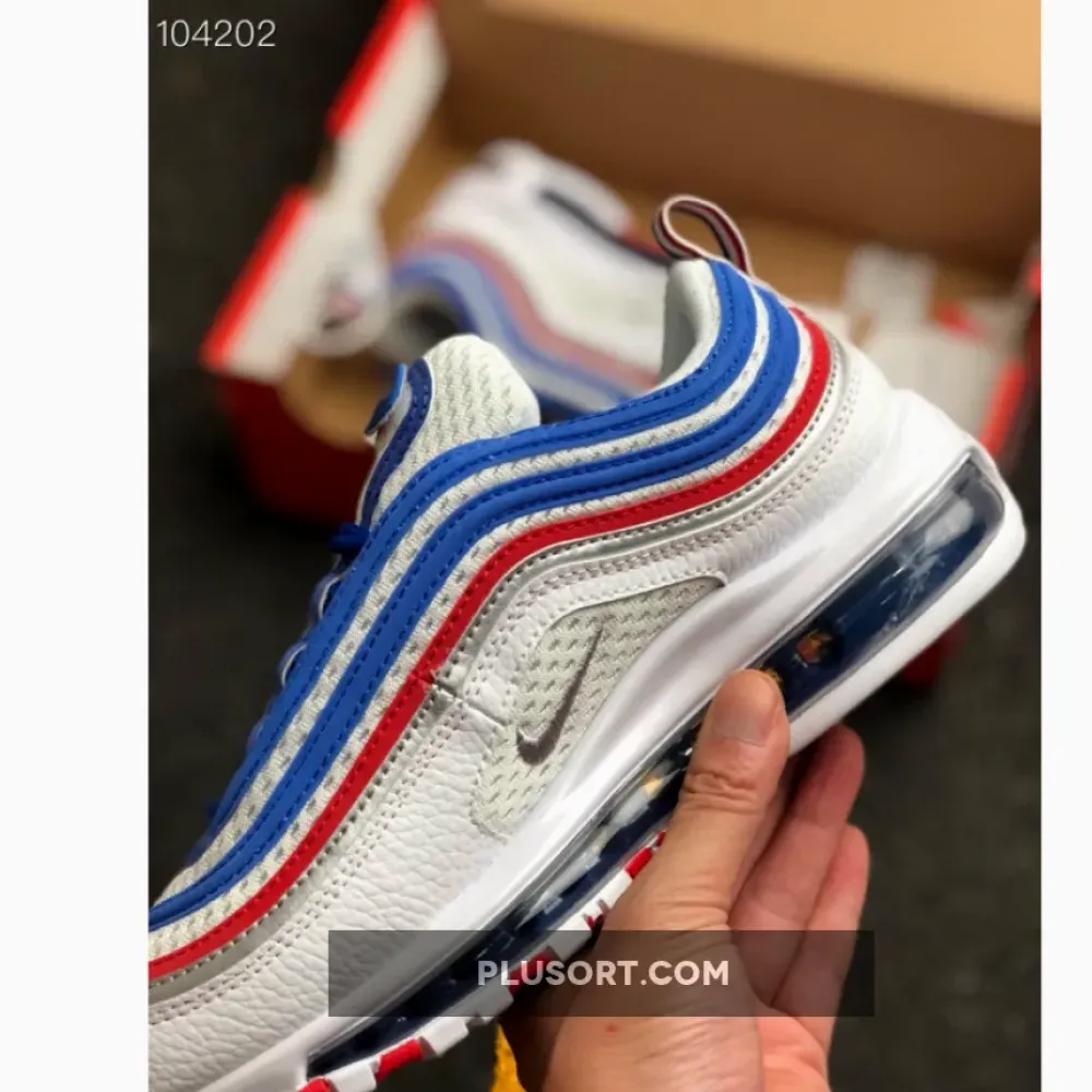 Nike Air Max 97 Game Royal/Metallic Silver-University Red 921826-404