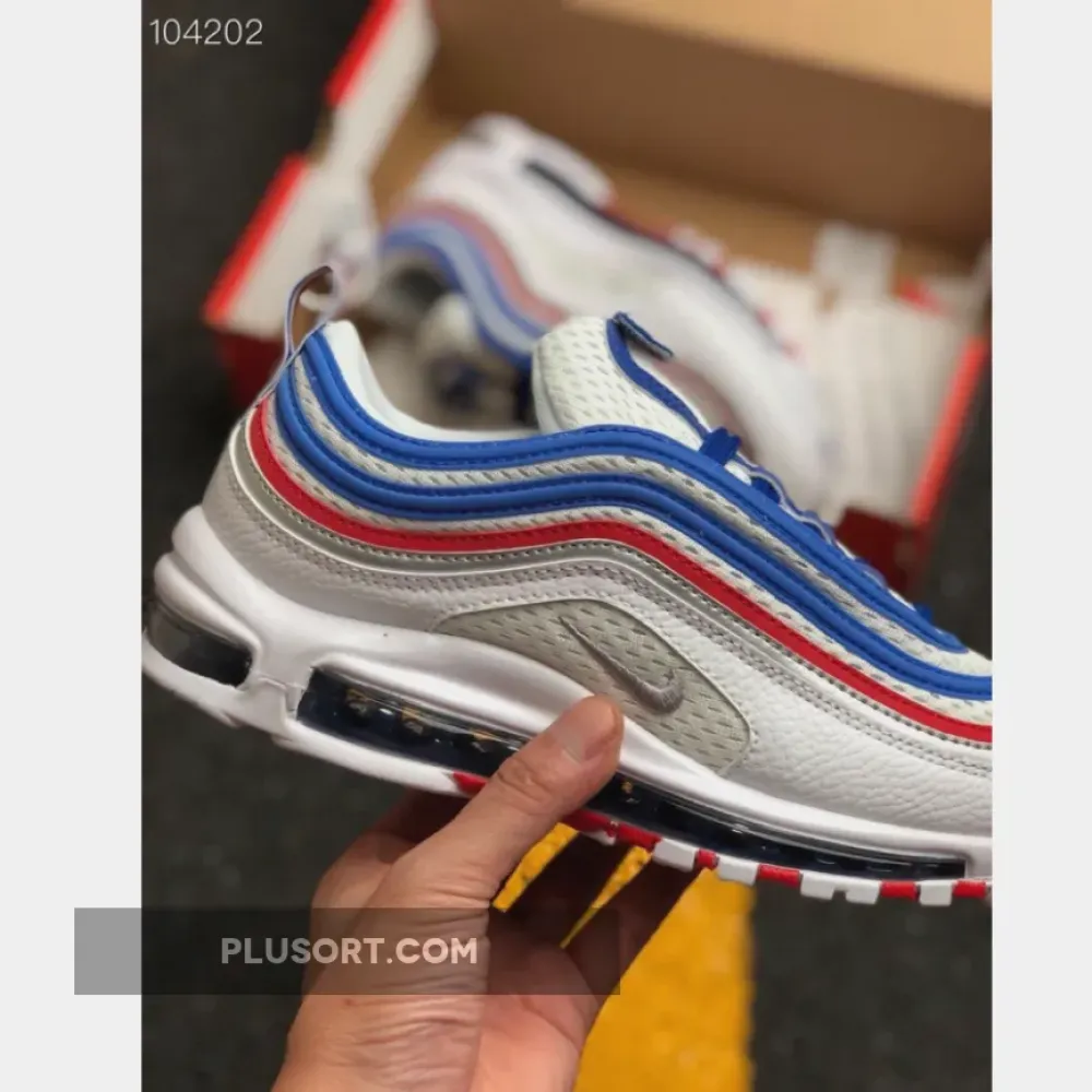 Nike Air Max 97 Game Royal/Metallic Silver-University Red 921826-404