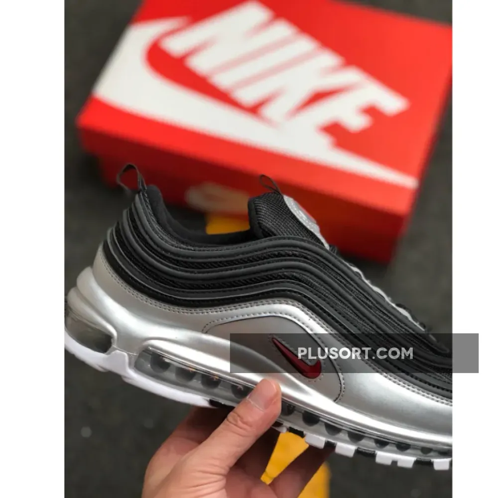 Nike Air Max 97 QS Black/Varsity Red-Metallic Silver-White AT5458-001