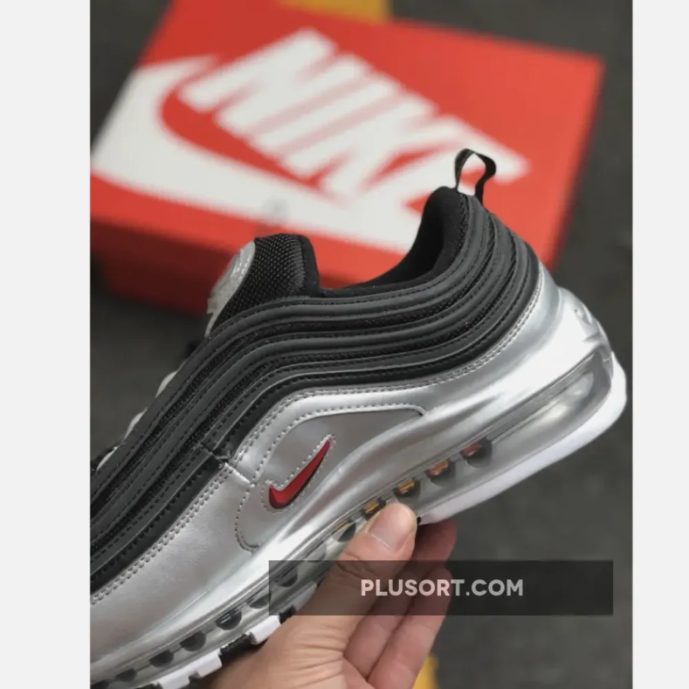 Nike Air Max 97 QS Black/Varsity Red-Metallic Silver-White AT5458-001