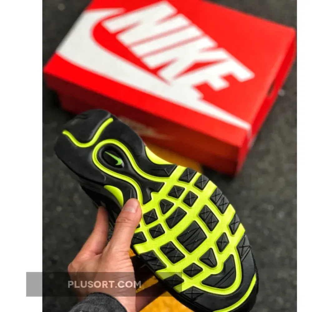 Nike Air Max 97 Thunder Grey/Lime Blast-Black  BV6057-001