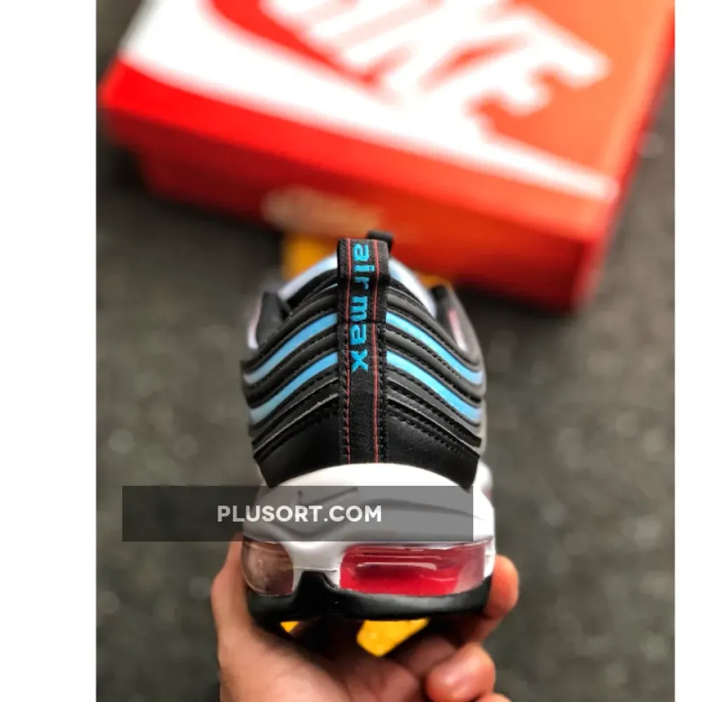 Nike Air Max 97 Black/Ember Glow-White-Blue Fury CJ0768-001