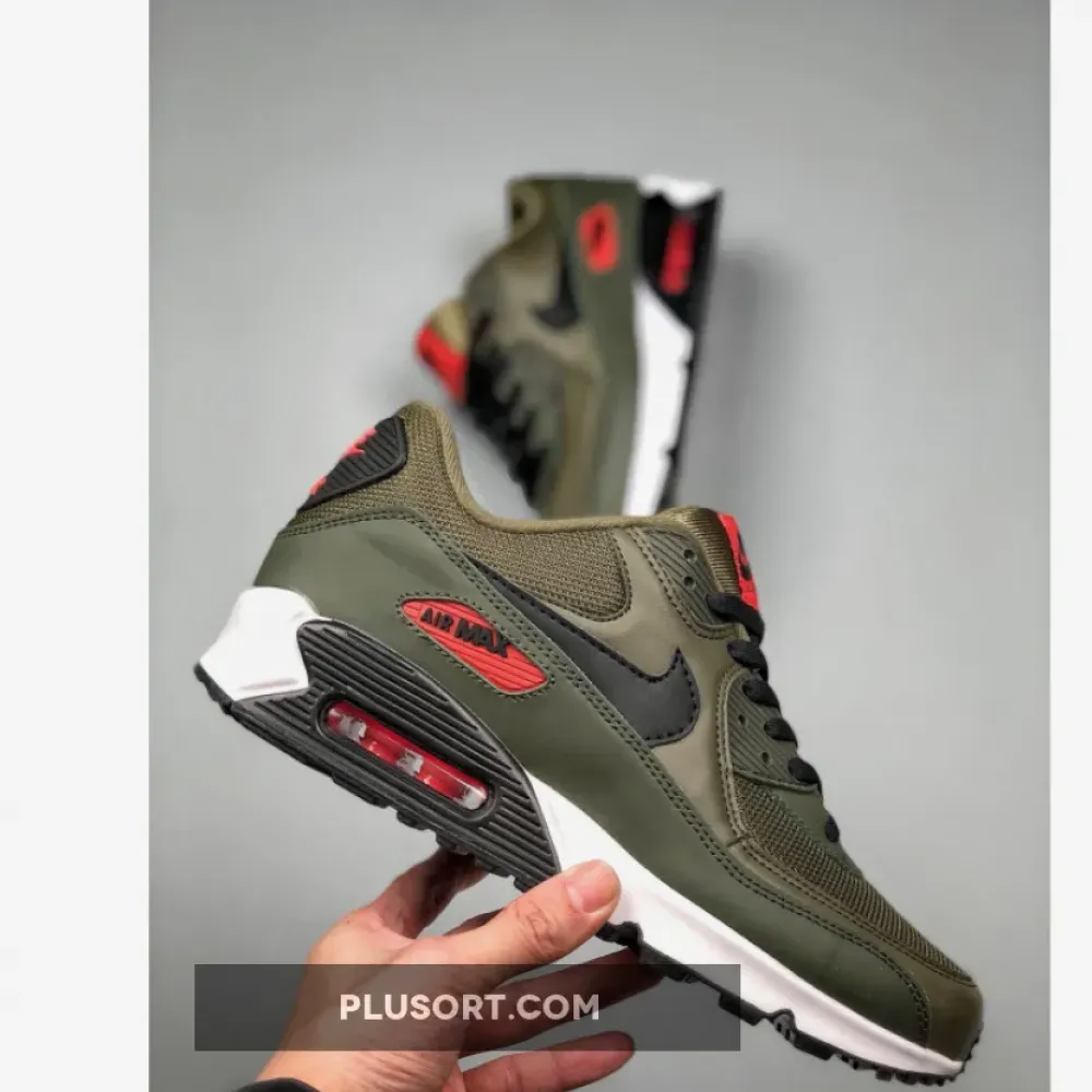 Nike Air Max 90 Essential Khaki Green/Black AJ1285-205