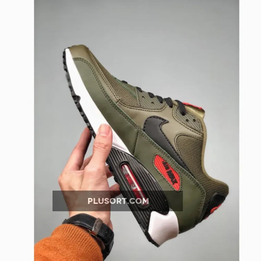 Nike Air Max 90 Essential Khaki Green/Black AJ1285-205